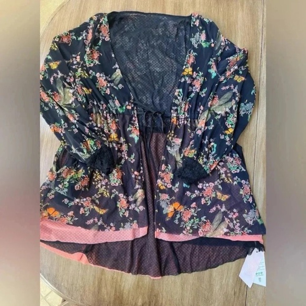 Free People We are HAH ~ Make It a Double Robe NWT XS
